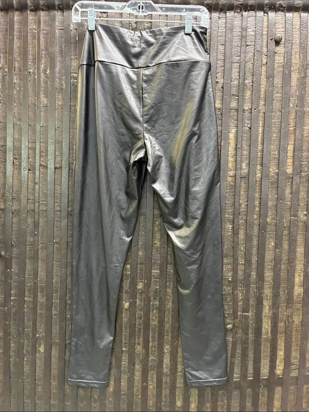 Primark Black Faux Leather Skinny Leggings - Picture 5 of 6